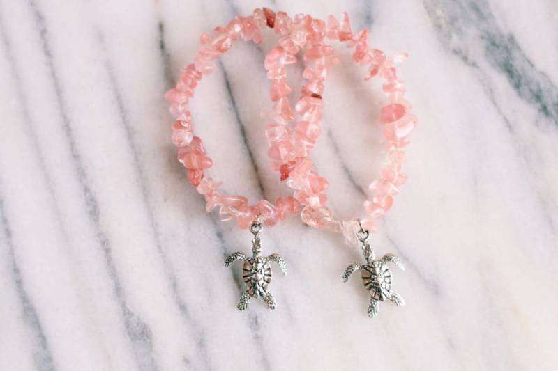 Neue Farbe ~ Himalaya Meersalz Strand Meeresschildkröte Glas Fußkettchen von BohemiansCloset