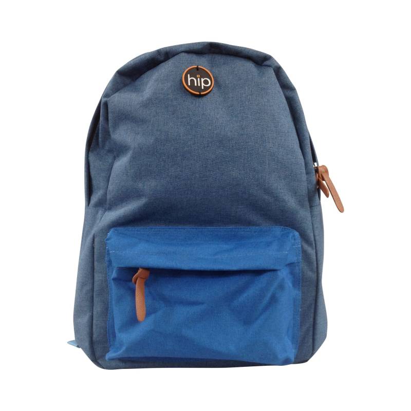 Rucksack Canvas Fronttasche Denim Blue von Bohemiobags