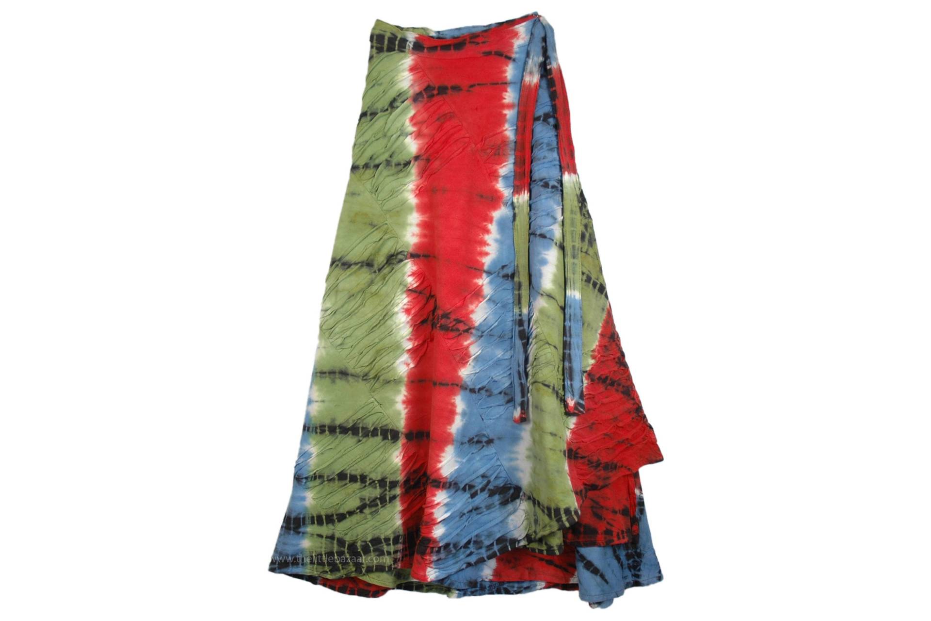 Boho Wickelrock Aus Baumwolle Stricken Rasiermesser Schnitt Color Block Langer Rock Boho Wickelrock Aus Baumwolle Stricken Rasiermesser Schnitt Color Block Langer Rock von BohoSkirtsStop