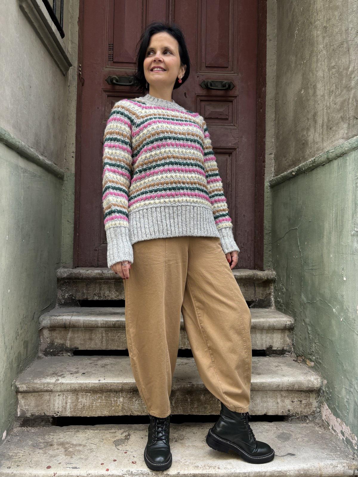 Unisex Boho Baumwoll Gabardine Hose Entspannte Passform Festival Hose Unisex Boho Baumwoll Gabardine Hose Entspannte Passform Festival Hose von BohoYasam