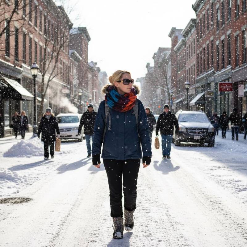 Mehrfarbiger Gestrickter Winter-Cowl-Schal Für Damen. Mehrfarbige Handgestrickte Accessoires Aus Wolle. Großer Sperriger Schal-Snood von Bohowonderknits