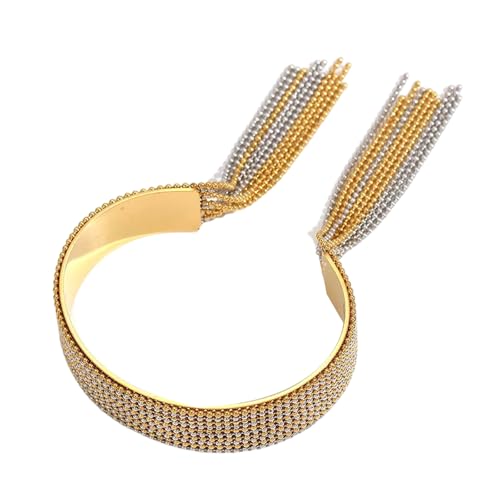 Bokcztml Anspruchsvoller passender Schmuck, ineinandergreifende Kettenringe, Abendgarderobe, Quastenringe für empfindliche Haut und, Einheitsgröße, Wie beschrieben, Wie beschrieben von Bokcztml