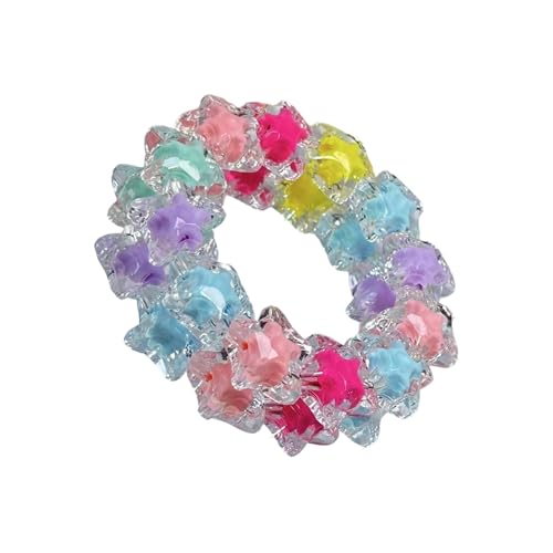 Bokcztml Trendige Dopamin-Stern-Halskette mit Regenbogen-Perlen für Frauen, modische Schichtkette, Schmuck, Geschenk, Perlen-Halskette Bokcztml Trendige Dopamin-Stern-Halskette mit Regenbogen-Perlen für Frauen, modische Schichtkette, Schmuck, Geschenk, Perlen-Halskette von Bokcztml