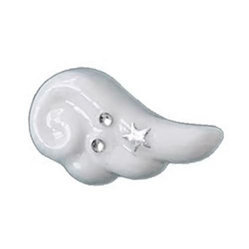 Elegante Ohrmanschette mit Flügeln, modischer Clip für Damen, Schmuck sorgt für Komfort und Charme, Harzstruktur, geeignet für jedes Outfit, nicht Piercing-Manschette für Frauen von Bokcztml