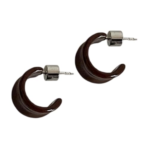 Elegante offene C-Creolen, tragbares Accessoire für Partys oder den täglichen Gebrauch, bequemer Tragekomfort und stilvolle trendige Ohrringe, Einheitsgröße, Wie beschrieben, Wie beschrieben von Bokcztml