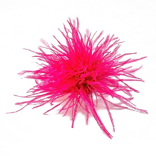 Feder Brosche Schal Clip Schmuckzubehör Frauen Kleidung Dekoration Strang Corsage Pin Lapper Pins Corsage Pin von Bokcztml