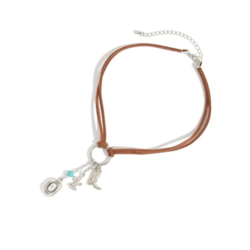 Strassverzierte Cowboystiefel-Halskette, multifunktionales Accessoire, Legierung, Textur für Outfit, Styling, Türkis-Halskette, Einheitsgröße, Wie beschrieben, Wie beschrieben Strassverzierte Cowboystiefel-Halskette, multifunktionales Accessoire, Legierung, Textur für Outfit, Styling, Türkis-Halskette, Einheitsgröße, Wie beschrieben, Wie beschrieben von Bokcztml