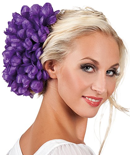 Blumen Haarspange Große Dahlie - Lila von Boland