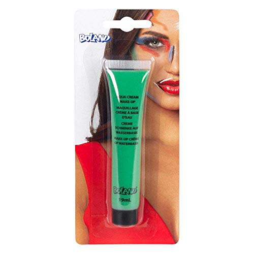 Boland - Aqua Creme Make-Up, Inhalt 19 ml in Tube, Schminke auf Wasserbasis, Mottoparty, Karneval, Halloween von Boland