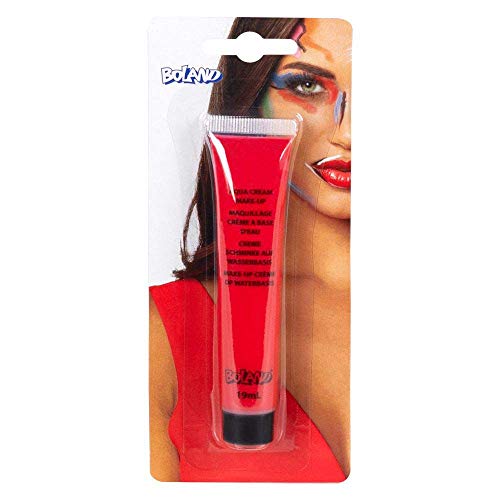Boland - Aqua Creme Make-Up, Inhalt 19 ml in Tube, Schminke auf Wasserbasis, Mottoparty, Karneval, Halloween von Boland