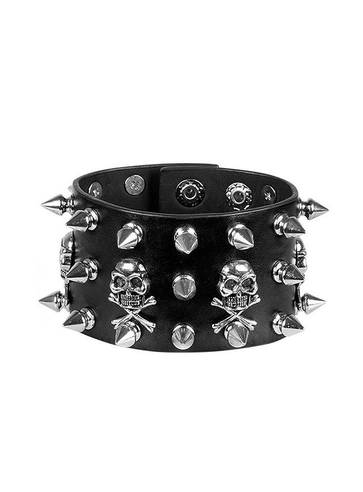 Boland Armband Nietenarmband Totenkopf von Boland