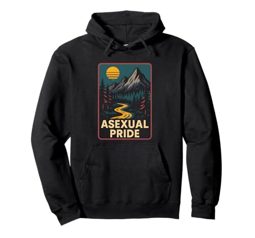 Ace Pride Asexual Flag Herren Lowkey LGBTQ+ Unisex Pullover Hoodie Ace Pride Asexual Flag Herren Lowkey LGBTQ+ Unisex Pullover Hoodie von Boldly Queer - Expressive Pride Apparel for All