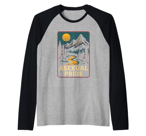 Ace Pride Asexual Flag Herren Lowkey LGBTQ+ Unisex Raglan Ace Pride Asexual Flag Herren Lowkey LGBTQ+ Unisex Raglan von Boldly Queer - Expressive Pride Apparel for All
