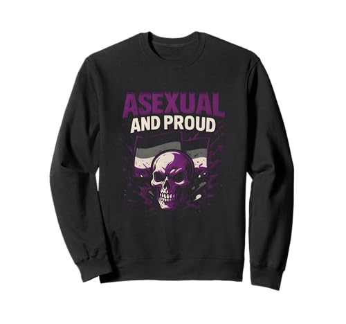 Ace Pride Flag Vintage Damen LGBTQ+ Unisex Sweatshirt Ace Pride Flag Vintage Damen LGBTQ+ Unisex Sweatshirt von Boldly Queer - Expressive Pride Apparel for All