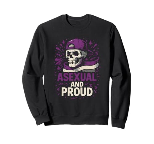Ace Pride Flag Vintage Damen LGBTQ+ Unisex Sweatshirt Ace Pride Flag Vintage Damen LGBTQ+ Unisex Sweatshirt von Boldly Queer - Expressive Pride Apparel for All