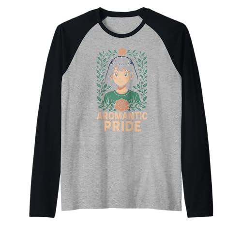 Aromantic Pride Retro Damen Flagge LGBTQ+ Unisex Raglan Aromantic Pride Retro Damen Flagge LGBTQ+ Unisex Raglan von Boldly Queer - Expressive Pride Apparel for All