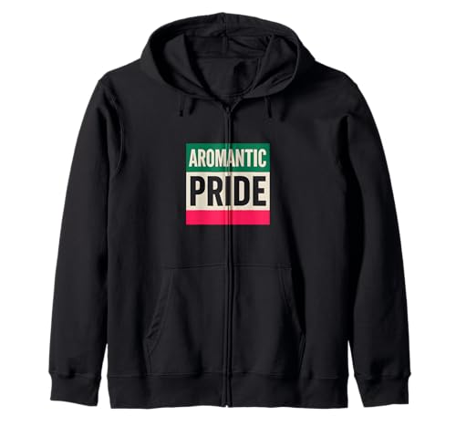 Aromantic Pride Retro Damen Love LGBTQ+ Kapuzenjacke Aromantic Pride Retro Damen Love LGBTQ+ Kapuzenjacke von Boldly Queer - Expressive Pride Apparel for All