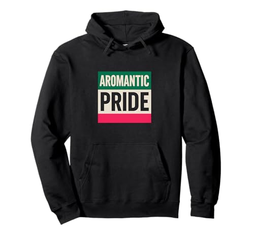 Aromantic Pride Retro Damen Love LGBTQ+ Pullover Hoodie Aromantic Pride Retro Damen Love LGBTQ+ Pullover Hoodie von Boldly Queer - Expressive Pride Apparel for All
