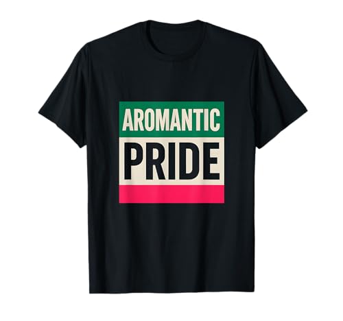 Aromantic Pride Retro Damen Love LGBTQ+ T-Shirt Aromantic Pride Retro Damen Love LGBTQ+ T-Shirt von Boldly Queer - Expressive Pride Apparel for All