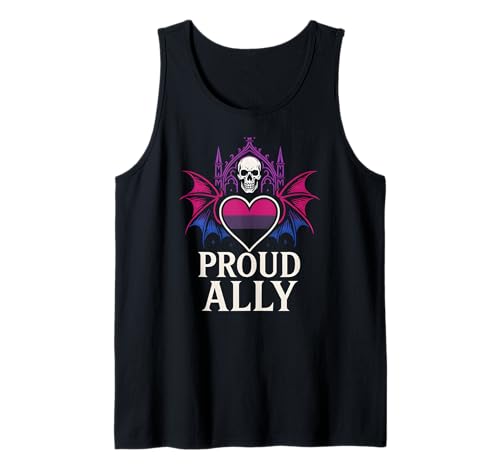 Bi Pride Proud Ally Retro Damen LGBTQ+ Sichtbarkeit Tank Top Bi Pride Proud Ally Retro Damen LGBTQ+ Sichtbarkeit Tank Top von Boldly Queer - Expressive Pride Apparel for All