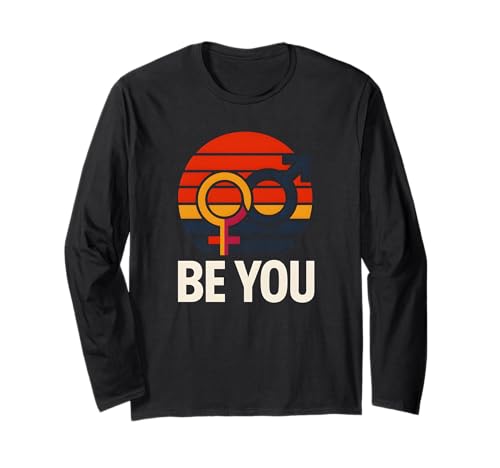 Bisexual Pride Be You Moderne Damen Pride Flagge LGBTQ+ Langarmshirt Bisexual Pride Be You Moderne Damen Pride Flagge LGBTQ+ Langarmshirt von Boldly Queer - Expressive Pride Apparel for All