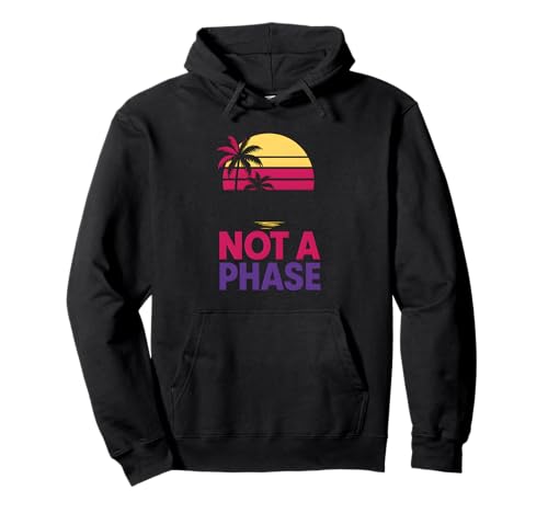Bisexual Pride Not a Phase Retro Herren Bi Flag LGBTQ+ Pullover Hoodie Bisexual Pride Not a Phase Retro Herren Bi Flag LGBTQ+ Pullover Hoodie von Boldly Queer - Expressive Pride Apparel for All