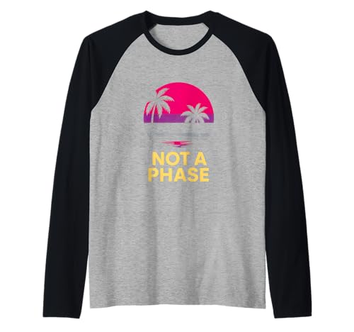 Bisexual Pride Not a Phase Retro Herren Bi Flag LGBTQ+ Raglan Bisexual Pride Not a Phase Retro Herren Bi Flag LGBTQ+ Raglan von Boldly Queer - Expressive Pride Apparel for All