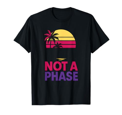 Bisexual Pride Not a Phase Retro Herren Bi Flag LGBTQ+ T-Shirt Bisexual Pride Not a Phase Retro Herren Bi Flag LGBTQ+ T-Shirt von Boldly Queer - Expressive Pride Apparel for All