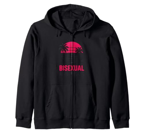 Bisexual Pride Pink Lila Blau Damen Sichtbarkeit Kapuzenjacke Bisexual Pride Pink Lila Blau Damen Sichtbarkeit Kapuzenjacke von Boldly Queer - Expressive Pride Apparel for All