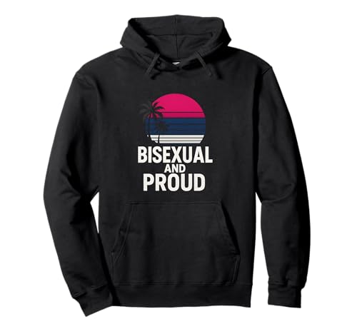 Bisexual Pride Pink Lila Blau Damen Sichtbarkeit Pullover Hoodie Bisexual Pride Pink Lila Blau Damen Sichtbarkeit Pullover Hoodie von Boldly Queer - Expressive Pride Apparel for All