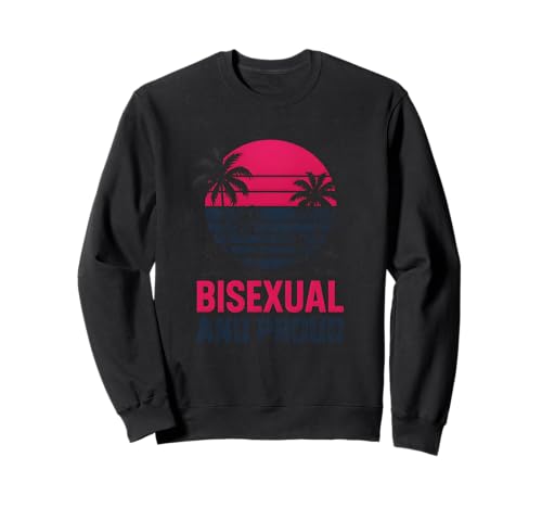 Bisexual Pride Pink Lila Blau Damen Sichtbarkeit Sweatshirt Bisexual Pride Pink Lila Blau Damen Sichtbarkeit Sweatshirt von Boldly Queer - Expressive Pride Apparel for All