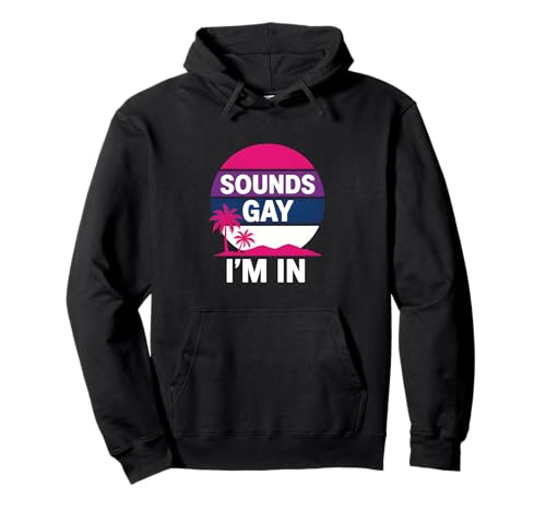 Bisexual Pride Sounds Gay Vintage Damen LGBTQ+ Pullover Hoodie Bisexual Pride Sounds Gay Vintage Damen LGBTQ+ Pullover Hoodie von Boldly Queer - Expressive Pride Apparel for All