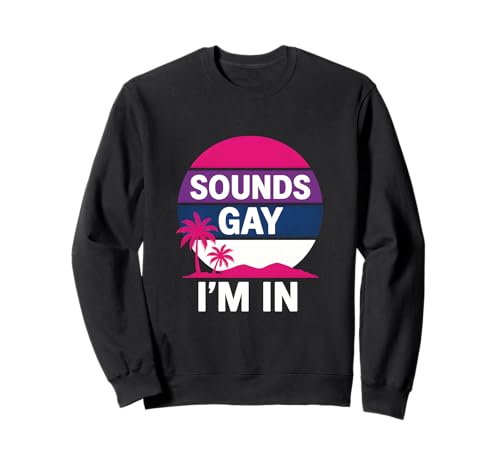Bisexual Pride Sounds Gay Vintage Damen LGBTQ+ Sweatshirt Bisexual Pride Sounds Gay Vintage Damen LGBTQ+ Sweatshirt von Boldly Queer - Expressive Pride Apparel for All