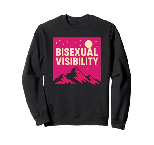 Bisexual Pride Visibility Retro Damen Bi-Flagge LGBTQ+ Sweatshirt Bisexual Pride Visibility Retro Damen Bi-Flagge LGBTQ+ Sweatshirt von Boldly Queer - Expressive Pride Apparel for All