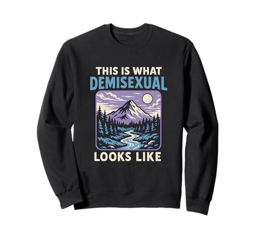 Demisexual Looks Like Vintage Women Emotional Bond Sweatshirt Demisexual Looks Like Vintage Women Emotional Bond Sweatshirt von Boldly Queer - Expressive Pride Apparel for All