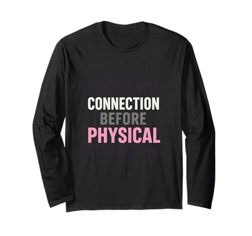 Demisexual Pride Emotional Connection Herren Grau Lila Langarmshirt Demisexual Pride Emotional Connection Herren Grau Lila Langarmshirt von Boldly Queer - Expressive Pride Apparel for All