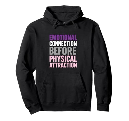 Demisexual Pride Emotional Connection Herren Grau Lila Pullover Hoodie Demisexual Pride Emotional Connection Herren Grau Lila Pullover Hoodie von Boldly Queer - Expressive Pride Apparel for All