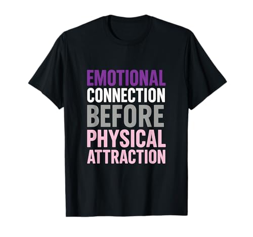 Demisexual Pride Emotional Connection Herren Grau Lila T-Shirt Demisexual Pride Emotional Connection Herren Grau Lila T-Shirt von Boldly Queer - Expressive Pride Apparel for All