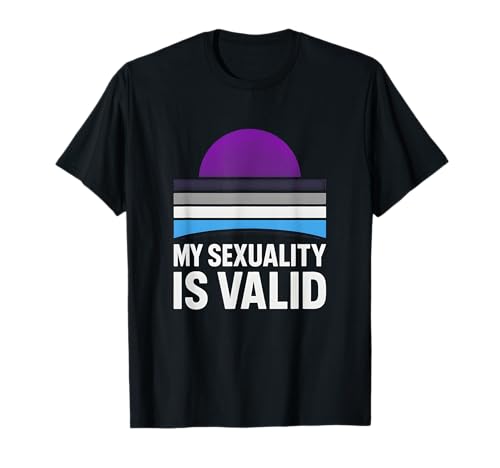 Demisexual Pride My Sexuality Is Valid Retro Damen Semi-Pr T-Shirt Demisexual Pride My Sexuality Is Valid Retro Damen Semi-Pr T-Shirt von Boldly Queer - Expressive Pride Apparel for All