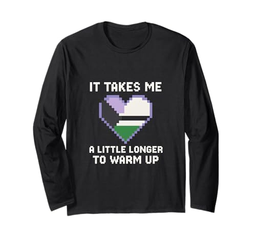 Demisexual Pride Takes Me A Little Longer Vintage Damen Langarmshirt Demisexual Pride Takes Me A Little Longer Vintage Damen Langarmshirt von Boldly Queer - Expressive Pride Apparel for All