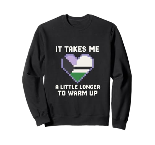 Demisexual Pride Takes Me A Little Longer Vintage Damen Sweatshirt Demisexual Pride Takes Me A Little Longer Vintage Damen Sweatshirt von Boldly Queer - Expressive Pride Apparel for All