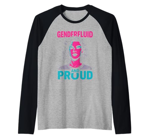 Genderfluid Pride Vintage Fluid für Damen Gender LGBTQ+ Raglan Genderfluid Pride Vintage Fluid für Damen Gender LGBTQ+ Raglan von Boldly Queer - Expressive Pride Apparel for All