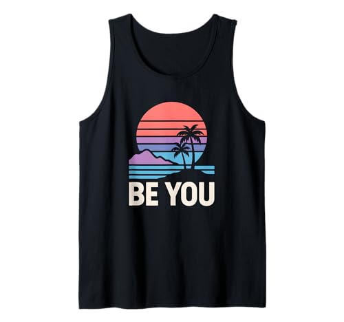 Genderqueer Pride Be You Retro Damen Lavendel LGBTQ+ Tank Top Genderqueer Pride Be You Retro Damen Lavendel LGBTQ+ Tank Top von Boldly Queer - Expressive Pride Apparel for All