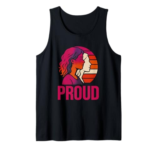 Lesbian Pride Stolze Vintage-Frauen lieben LGBTQ+ Tank Top Lesbian Pride Stolze Vintage-Frauen lieben LGBTQ+ Tank Top von Boldly Queer - Expressive Pride Apparel for All