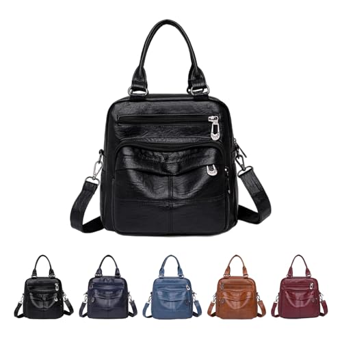 Boletochic Mini Rucksack für Damen leicht wasserdicht Lederrucksack Geldbörse Reise modischer Rucksack Design Umhängetasche für Damen Boletochic Mini Rucksack für Damen leicht wasserdicht Lederrucksack Geldbörse Reise modischer Rucksack Design Umhängetasche für Damen von Boletochic