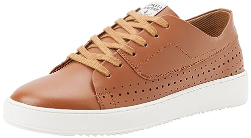 Boline Herren Sneakers aus Leder, Kamel, 42 EU von Boline