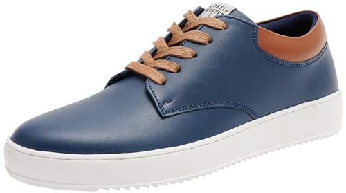 Boline Herren Sneakers aus Leder, Marine, 41 EU von Boline