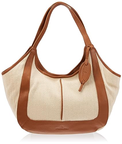 Boline Women's Handtasche Magnet, Braun Beige von Boline