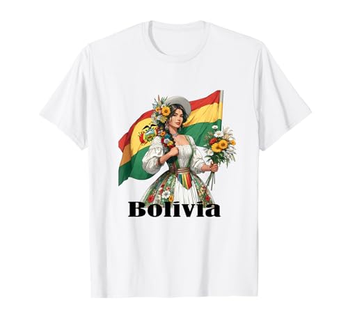 Bolivien Flagge T-Shirt, Bolivianische Flagge, Bolivien Shirts für Frauen T-Shirt Bolivien Flagge T-Shirt, Bolivianische Flagge, Bolivien Shirts für Frauen T-Shirt von Bolivian map tshirt, Bolivia tshirt, Bolivia kids