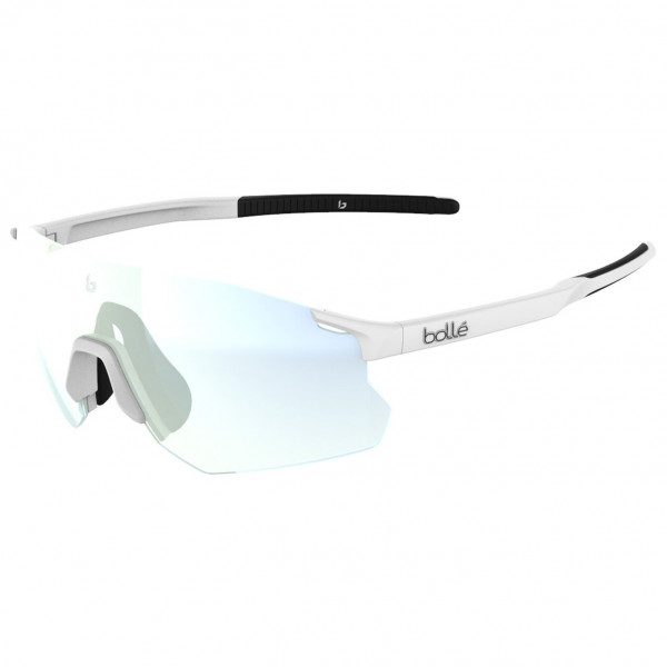 Bollé - Icarus Photochromic S1-3 (VLT 62-9%) - Fahrradbrille weiß von Bollé